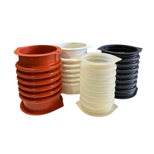 Corrugated Connector Boot for Round Vibratory Screens